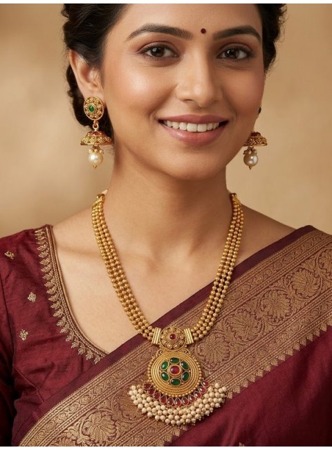Polki Jewelry Set
